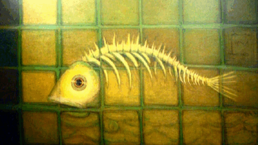 نقاشی امید اثر استاد جلیل ضیاءپور سال ۱۳۶۸