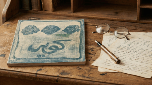 عکس جلیل ضیاءپور، غلامحسین غریب و حسن شیروانی در مجله کویر سال ۱۳۲۸